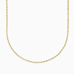 Richline Group 14K Yellow Gold Woven Rope Chain 18" | Accessories