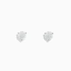 Effy Jewelry 14 Karat White Gold Diamond Stud Earrings with 1.50TCW Round Diamonds | Earrings