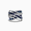 Effy Jewelry Limited Edition 14K White Gold Sapphire and Diamond Ring, 3.95 TCW | Rings