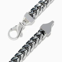 Effy Jewelry Men's 925 Sterling Silver and 14K Yellow Gold Sapphire Chain Link Bracelet 2.0 TCW | Mens