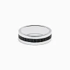 Effy Jewelry Men's 925 Sterling Silver Black Sapphire Ring | Mens