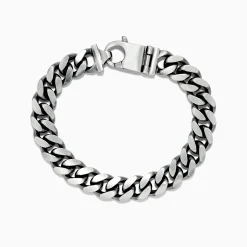 BH Multi Men's 925 Sterling Silver Chain Link Bracelet | Mens