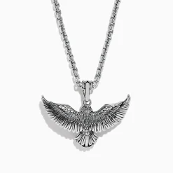 Effy Jewelry Men's 925 Sterling Silver Eagle Pendant | Mens
