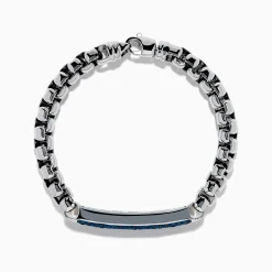Effy Jewelry Men's 925 Sterling Silver London Blue Topaz Bracelet | Mens