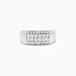 BH Multi Men's 14K White Gold Diamond Ring, 0.96 TCW | Mens