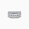 Effy Jewelry Men's 14K White Gold Diamond Ring | Mens