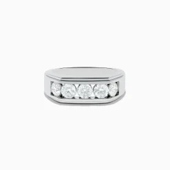 Effy Jewelry Men's 14K White Gold Diamond Ring | Mens