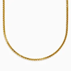 Effy Jewelry Men's 14K Yellow Gold 22" Hollow Box Chain | Mens