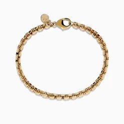 Effy Jewelry Men's 14K Yellow Gold Chain Bracelet 8.25" | Mens