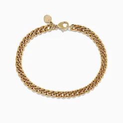 Effy Jewelry Men's 14K Yellow Gold Chain Bracelet 8.25" | Mens