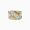Effy Jewelry Men's 14K Yellow Gold Diamond Ring | Mens