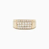 BH Multi Men's 14K Yellow Gold Diamond Ring, 0.96 TCW | Mens