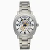 Effy Jewelry Men's Skeleton 41mm Sapphire Crystal Stainless Steel Watch | Watches