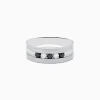 Effy Jewelry Men's Sterling Silver Black and White Diamond Ring, 0.50 TCW | Mens