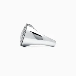Effy Jewelry Men's Sterling Silver Compass Ring | Mens