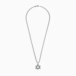 Effy Jewelry Men's Sterling Silver Star of David Pendant | Mens