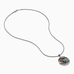 Effy Jewelry Mosaic 925 Sterling Silver Diamond | Necklaces & Pendants