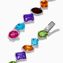 Effy Jewelry Mosaic 925 Sterling Silver Multi Gemstone Bracelet | Bracelets