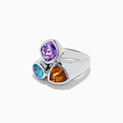 Effy Jewelry Mosaic 925 Sterling Silver Multi Gemstone Ring | Rings
