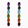 Effy Jewelry Mosaic 14K Yellow Gold Multi Gemstone Drop Earrings | Earrings