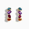 Effy Jewelry Mosaic 14K Yellow Gold Multi Gemstone Earrings | Earrings