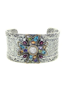 Effy Jewelry 925 Multi Gemstone Bangle, 5.35 TCW | Bracelets