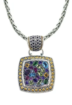 Effy Jewelry 925 Multi Gemstone Pendant, 4.97 TCW | Necklaces & Pendants