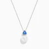 Effy Jewelry Nahla 14K White Gold Fresh Water Pearl and Tanzanite Pendant | Necklaces & Pendants