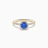 Effy Jewelry Nahla 14K Yellow Gold Tanzanite and Diamond Ring | Rings