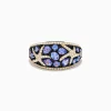 Effy Jewelry Nahla 14K Yellow Gold Tanzanite and Diamond Starfish Ring | Rings