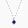 Effy Jewelry Nahla Siri 14K Gold Octagon Cut Tanzanite and Diamond Pendant | Necklaces & Pendants