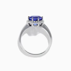 Effy Jewelry Nahla Siri 14K Gold Octagon Cut Tanzanite and Diamond Ring | Rings