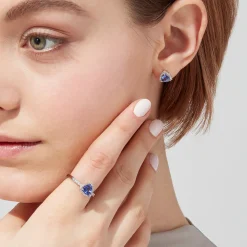 Effy Jewelry Nahla Siri 14K Gold Tanzanite u0026 Diamond Stud Earrings, 2.34 TCW | Earrings