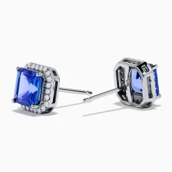 Effy Jewelry Nahla Siri 14K Gold Tanzanite and Diamond Earrings | Earrings