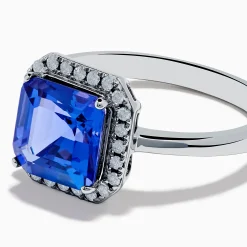 Effy Jewelry Nahla Siri 14K Gold Tanzanite and Diamond Ring | Rings