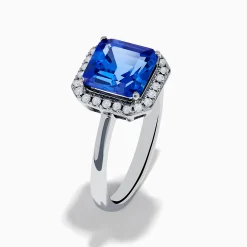 Effy Jewelry Nahla Siri 14K Gold Tanzanite and Diamond Ring | Rings