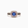 Effy Jewelry Nahla Siri 14K Rose Gold Tanzanite and Diamond Rings, 1.34 TCW | Rings
