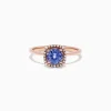 Effy Jewelry Nahla Siri 14K Rose Gold Tanzanite and Diamond Ring, 0.81 TCW | Rings