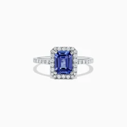 Effy Jewelry Nahla Siri 14K White Gold Tanzanite and Diamond Ring, 1.60 TCW | Rings