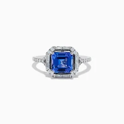 Effy Jewelry Nahla Siri 14K White Gold Tanzanite and Diamond Ring | Rings