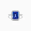 Effy Jewelry Nahla Siri 14K White Gold Tanzanite and Diamond Ring | Rings