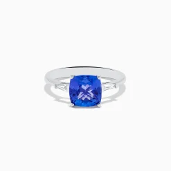 Effy Jewelry Nahla Siri 14K White Gold Tanzanite and Diamond Ring | Rings