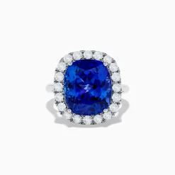 Effy Jewelry Nahla Siri 14K White Gold Tanzanite and Diamond Ring | Rings