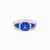 Effy Jewelry Nahla Siri 14K White Gold Tanzanite and Diamond Ring | Rings
