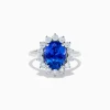 Effy Jewelry Nahla Siri 14K White Gold Tanzanite and Diamond Ring | Rings