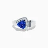Effy Jewelry Nahla Siri 14K White Gold Tanzanite and Diamond Ring | Rings