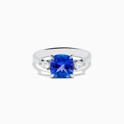 Effy Jewelry Nahla Siri 14K White Gold Tanzanite and Diamond Ring | Rings
