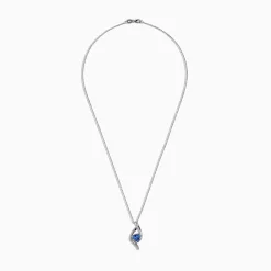 Effy Jewelry Nahla Siri 14K White Gold Tanzanite u0026 Diamond Pendant, 1.46 TCW | Necklaces & Pendants