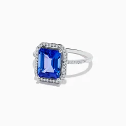 Effy Jewelry Nahla Siri 14K White Gold Tanzanite and Diamond Ring | Rings