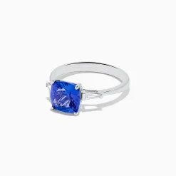 Effy Jewelry Nahla Siri 14K White Gold Tanzanite and Diamond Ring | Rings